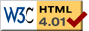 Valid HTML 4.01 Strict